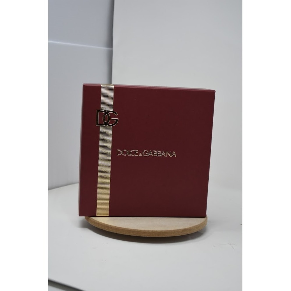 Dolce & Gabbana Empty Fragrance Gift Box With Insert Red Gold Display Case